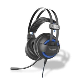 Under Control Pro Control E-Sport Kuulokkeet melunvaimennus gaming kiinteä mikrofonilla - Musta/Sininen