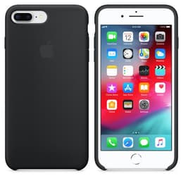 Apple Kuori iPhone 7 / 8 Kuori - Silikoni Musta