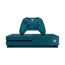 Xbox One S 500GB - Sininen - Rajoitettu erä Deep Blue