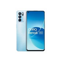 Oppo Reno6 5G 128 GB Dual Sim - Sininen - Lukitsematon