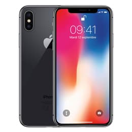 iPhone X upouusi akku 256 GB - Tähtiharmaa - Lukitsematon