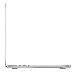 MacBook Pro 14.2" (2021) - Applen M1 Max ‑siru jossa on 10-ytiminen prosessori ja 32-ytiminen näytönohjain - 64GB RAM - SSD 2000GB - QWERTY - Englanti