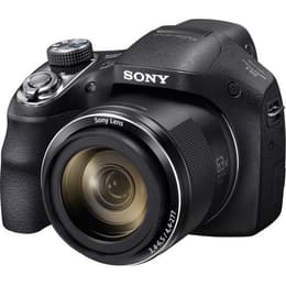 Puolijärjestelmäkamera - Sony Cyber-shot DSC-H400 Musta + Objektiivin Sony 63X Optical Zoom 4.4-277mm f/3.4-6.5