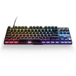 Steelseries Näppäimistö AZERTY Ranska Taustavalaistu apex 9 TKL