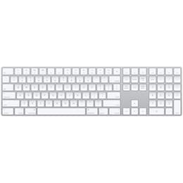 Magic Keyboard (2017) Num Pad Langaton - Hopea - QWERTY - Englanti (US)