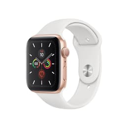Apple Watch (Series 5) GPS 40 mm - Alumiini Kulta - Sport loop Wit