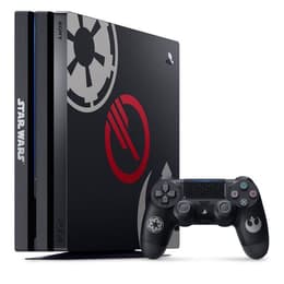 Playstation 4 Pro 1000GB - Musta - Rajoitettu erä Star Wars: Battlefront II + Star Wars Battlefront II