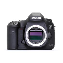 Yksisilmäinen peiliheijastus - Canon EOS 5D Mark III Vain keholle Musta