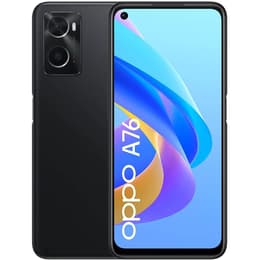 Oppo A76 128 GB Dual Sim - Musta - Lukitsematon
