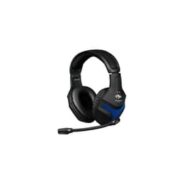 Konix PS400 FFF Kuulokkeet melunvaimennus gaming kiinteä mikrofonilla - Musta/Sininen