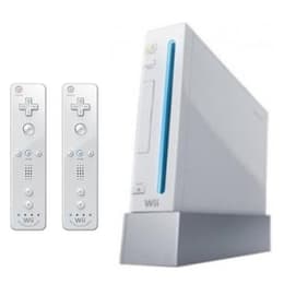 Nintendo Wii 8GB - pelikonsoli + 2 ohjainta - Valkoinen