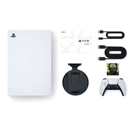 PlayStation 5 825GB - Valkoinen + Modern Warfare II