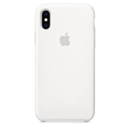 Apple Kuori iPhone X / XS / XS Max Kuori - Silikoni Valkoinen