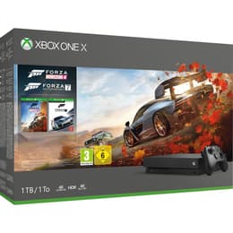Xbox One X 1000GB - Musta + Forza Horizon 4 + Forza Motorsport 7