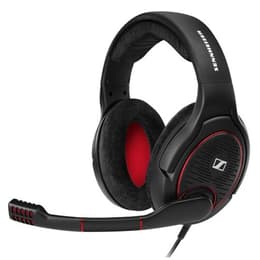 Sennheiser Game One Kuulokkeet melunvaimennus gaming kiinteä mikrofonilla - Musta/Punainen