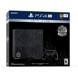 PlayStation 4 Pro 1000GB - Musta - Rajoitettu erä Kingdom Hearts III + Kingdom Hearts III
