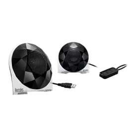 Hercules XPS Diamond 2.0 USB Speaker - Harmaa/Musta