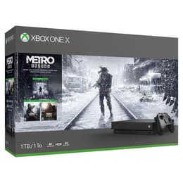 Xbox One X 1000GB - Musta + Metro Exodus + Metro Last Light Redux + Metro 2033 Redux