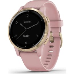 Kellot Cardio GPS Garmin Vívoactive 4S - Vaaleanpunainen (pinkki)