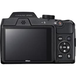 Hybridikamera - Nikon CoolPix B500 Musta + Objektiivin Nikon Nikkor 40X Wide Optical Zoom ED VR 4.0-160mm f/3.0-6.5