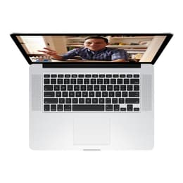 MacBook Pro 15" Retina (2015) - Core i7 2.2 GHz SSD 512 - 16GB - AZERTY - Ranska