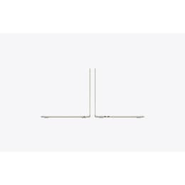 MacBook Air 13" (2026) - Applen M5 ‑siru jossa on 10-ytiminen prosessori ja 8-ytiminen näytönohjain - 16GB RAM - SSD 512GB - Tavallinen näyttö - AZERTY - Ranska