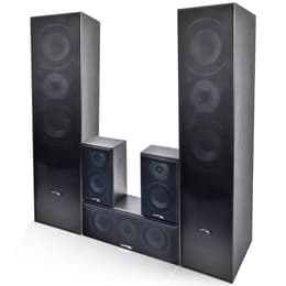 Ensemble 5 enceintes E1004 noire Hifi / Home-Cinéma 850 W LTC Soundbar & Kotiteatteri - Musta