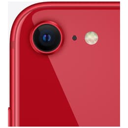 iPhone SE (2022) 128GB - Punainen - Lukitsematon