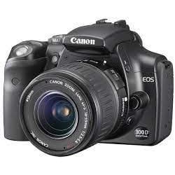Yksisilmäinen peiliheijastus - Canon EOS 300D Musta + Objektiivin Canon Zoom Lens EF-S 18-55mm f/3.5-5.6 II
