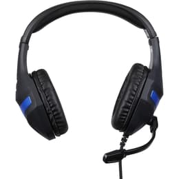 Konix PS-400 FFF Kuulokkeet melunvaimennus gaming kiinteä mikrofonilla - Musta/Sininen