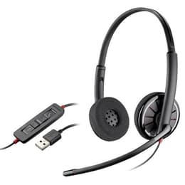 Plantronics Blackwire C320M Kuulokkeet melunvaimennus johdollinen mikrofonilla - Musta