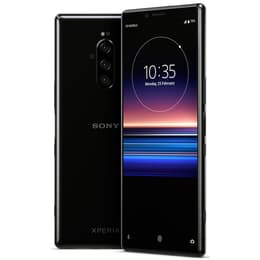 Sony Xperia 1 128GB - Musta - Lukitsematon - Dual-SIM