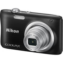 Kompaktikamera Coolpix A100 - Musta + Nikon Nikkor 5X Wide Optical Zoom 26–130mm f/3.2–6.5 f/3.2–6.5