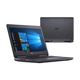 Dell Precision 7520 15" Core i7 2.7 GHz - SSD 512 Gt - 32GB AZERTY - Ranska