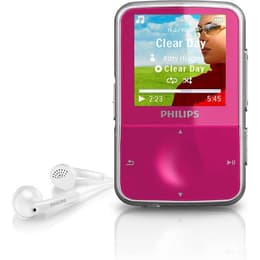 Philips SA1VBE04P/02 MP3 & MP4-soitin & MP4 GB - Vaaleanpunainen (pinkki)