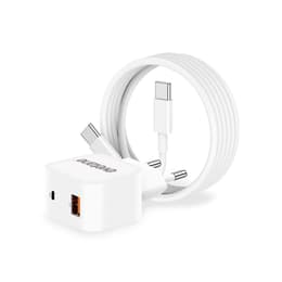 Kaapeli ja Wall Plugi (USB + USB-C) 25W - Evetane