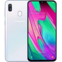 Galaxy A40 64GB - Valkoinen - Lukitsematon - Dual-SIM