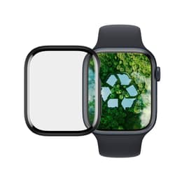 Suojaava näyttö Apple Watch Series 7/8 - 45 mm - Muovi - Musta