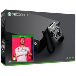Xbox One X 1000GB - Musta + FIFA 20