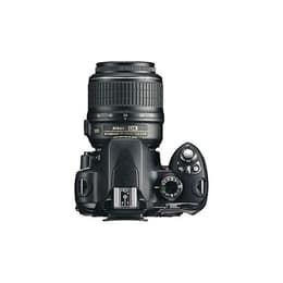 Nikon D60 - Musta + Nikon AF-S DX Nikkor 18-55mm f/3.5-5.6G VR + AF-S DX Nikkor 55-200mm f/4-5.6G VR f/3.5-5.6 + f/4-5.6