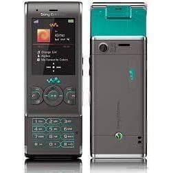 Sony Ericsson W595 - Harmaa/Sininen- Lukitsematon