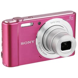 Kompaktikamera DSC-W810 - Vaaleanpunainen (pinkki) + Sony Sony 6x Optical Zoom 4.6-27.6 mm f/3.5-6.5 f/3.5-6.5