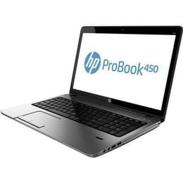 HP ProBook 450 G1 15" Core i5 2.5 GHz - SSD 256 GB - 4GB QWERTY - Englanti