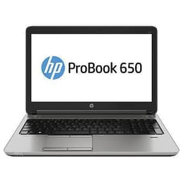 HP ProBook 650 G1 15" Core i3 2.4 GHz - HDD 320 GB - 8GB AZERTY - Ranska