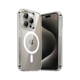 Kuori iPhone 15 Pro - TPU - Läpinäkyvä
