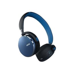 Akg Y500 Wireless Kuulokkeet melunvaimennus wireless mikrofonilla - Sininen/Musta