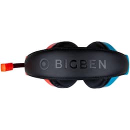 Bigben Switch V1 Kuulokkeet melunvaimennus gaming kiinteä mikrofonilla - Punainen/Sininen