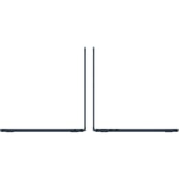MacBook Air 13" (2024) - Applen M3 ‑siru jossa on 8-ytiminen prosessori ja 10-ytiminen näytönohjain - 16GB RAM - SSD 512GB - Tavallinen näyttö - QWERTY - Suomi