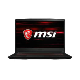 MSI GF63 Thin 11SC-630XFR 15" Core i5 2.7 GHz - SSD 512 GB - 16GB - NVIDIA GeForce GTX 1650 AZERTY - Ranska