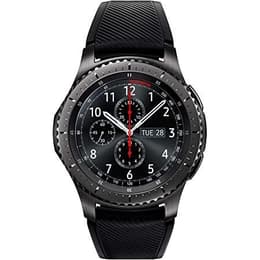 Kellot Cardio GPS Samsung Gear S3 Frontier SM-R760 - Musta